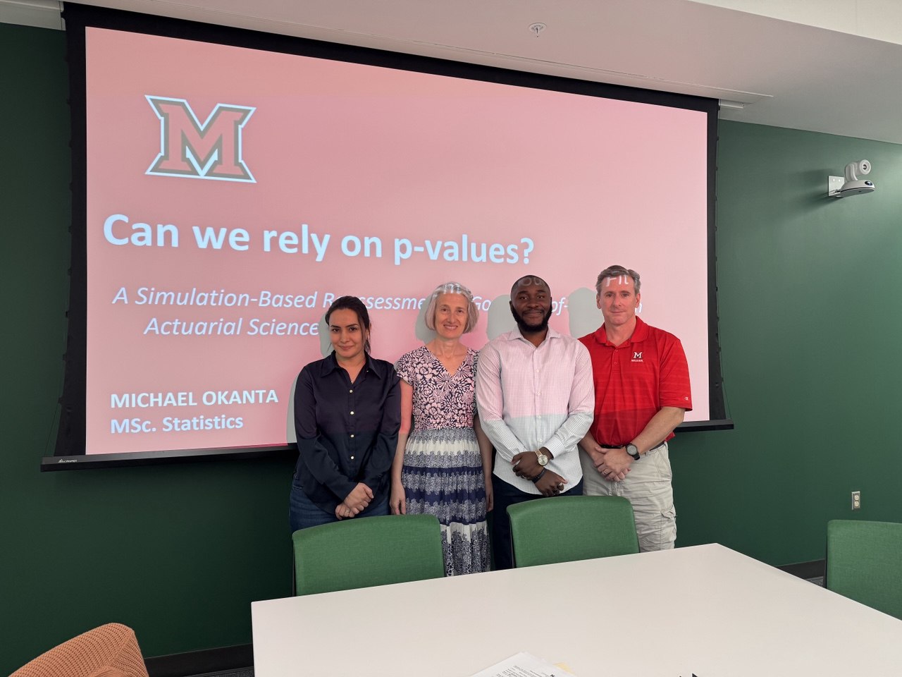 Presenting MSc Defense